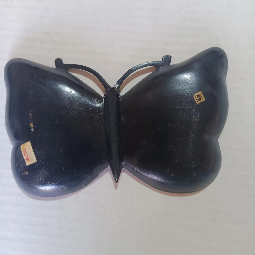 Black Butterfly Decorative Plate 5